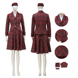 Christmas Women's Vintage Dress Christmas Holiday Bethany Aunt Christmas Red Outfit Becostume