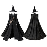 Wizard of Oz Wicked For Good Elphaba Cosplay Costume Halloween Outfit Becostume