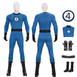 The Fantastic Four Mister Fantastic Reed Richard Jumpsuit Classic Suit With Shoes Becostume