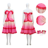 Glinda Cosplay Costume Pink Costume Halloween Who Cosplay Suit BEcostume