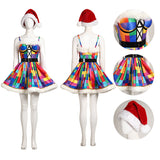 Star Christmas Christmas Costume Adult Who Colorful Costume Suit Adult BE Costume