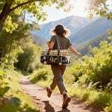 Jolly Journey Quilted Duffie Bag Vintage Floral Print Duffle Bag Gym Sports Travel Bag Becostume