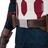 Captain America Steve Rogers Cosplay Costume Halloween Who Costume Suit Becostume