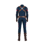 Captain America Steve Rogers Cosplay Costume Halloween Who Costume Suit Becostume