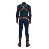 Captain America Steve Rogers Cosplay Costume Halloween Who Costume Suit Becostume