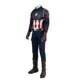 Captain America Steve Rogers Cosplay Costume Halloween Who Costume Suit Becostume