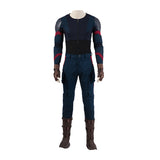 Captain America Steve Rogers Cosplay Costume Halloween Who Costume Suit Becostume