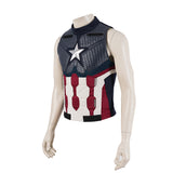 Captain America Steve Rogers Cosplay Costume Halloween Who Costume Suit Becostume