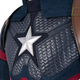 Captain America Steve Rogers Cosplay Costume Halloween Who Costume Suit Becostume