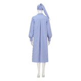 Blue Striped Christmas Costume Christmas Carol Who Costume Suit Adult BEcostume