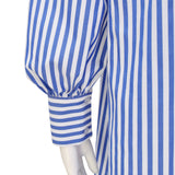 Blue Striped Christmas Costume Christmas Carol Who Costume Suit Adult BEcostume