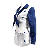 Cowboys Cheerleader Costume Looks Seeing Stars Women Cheerleader Costume BEcostume
