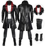 Cyberpunk 2077 Phantom Liberty Costume Solomon Reed Coat Halloween Cosplay Suit