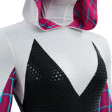 Spiderman Gwen Stacy Cosplay Costumes Across The Spider-Verse Suit Becostume