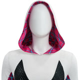 Spiderman Gwen Stacy Cosplay Costumes Across The Spider-Verse Suit Becostume