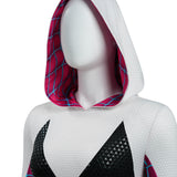 Spiderman Gwen Stacy Cosplay Costumes Across The Spider-Verse Suit Becostume
