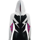 Spiderman Gwen Stacy Cosplay Costumes Across The Spider-Verse Suit Becostume