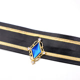 Kpop Demon Hunters Huntrix Mira Black Golden Dance Cosplay Costume Halloween Outfit Becostume
