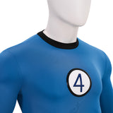 The Fantastic Four Mister Fantastic Reed Richard Jumpsuit Classic Suit With Shoes Becostume
