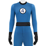 The Fantastic Four Sue Storm Cosplay Costume Invisible Woman Jumpsuit With Shoes Becostume