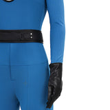The Fantastic Four Sue Storm Cosplay Costume Invisible Woman Jumpsuit With Shoes Becostume