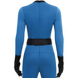The Fantastic Four Sue Storm Cosplay Costume Invisible Woman Jumpsuit With Shoes Becostume
