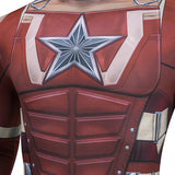 Thunderbolts Red Guardian Cosplay Costume Jumpsuit Halloween Outfit Becostume