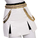 Kpop Demon Hunters Zoey Cosplay Costume Black Golden Dance Outfit Becostume