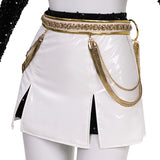 Kpop Demon Hunters Zoey Cosplay Costume Black Golden Dance Outfit Becostume