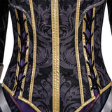 Apex Legends Ash Laced Lethality Skin Cosplay Costume Ash Black Suit Becostume