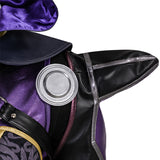 Apex Legends Ash Laced Lethality Skin Cosplay Costume Ash Black Suit Becostume