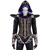 Apex Legends Ash Laced Lethality Skin Cosplay Costume Ash Black Suit Becostume