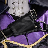 Apex Legends Ash Laced Lethality Skin Cosplay Costume Ash Black Suit Becostume