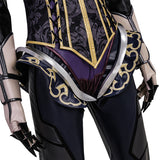 Apex Legends Ash Laced Lethality Skin Cosplay Costume Ash Black Suit Becostume