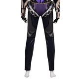 Apex Legends Ash Laced Lethality Skin Cosplay Costume Ash Black Suit Becostume