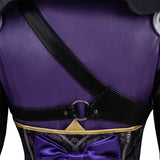 Apex Legends Ash Laced Lethality Skin Cosplay Costume Ash Black Suit Becostume