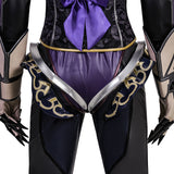 Apex Legends Ash Laced Lethality Skin Cosplay Costume Ash Black Suit Becostume