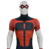 Invincible Season 4 Oliver Grayson Cosplay Costume Red Black Halloween Suit Becostume