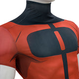 Invincible Season 4 Oliver Grayson Cosplay Costume Red Black Halloween Suit Becostume