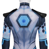 Marvel Rivals Sue Invisible Woman Future Foundation Cosplay Costume FF Jumpsuit Becostume