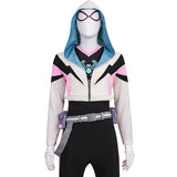 Your Friendly Neighborhood Spider Gwen Stacy Cosplay Costume Gwen Halloween Suit Becostume