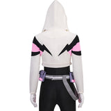 Your Friendly Neighborhood Spider Gwen Stacy Cosplay Costume Gwen Halloween Suit Becostume