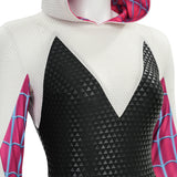 Spiderman Gwen Stacy Cosplay Costumes Across The Spider-Verse Suit Becostume