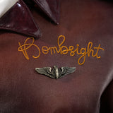 The Boys Bombsight Vought Rising Bombsight Cosplay Costume Red Leather Suit Becostume