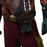 The Boys Bombsight Vought Rising Bombsight Cosplay Costume Red Leather Suit Becostume