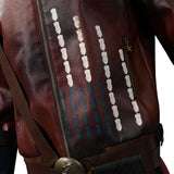 The Boys Bombsight Vought Rising Bombsight Cosplay Costume Red Leather Suit Becostume