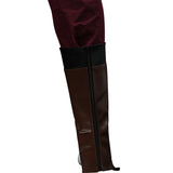 The Boys Bombsight Vought Rising Bombsight Cosplay Costume Red Leather Suit Becostume