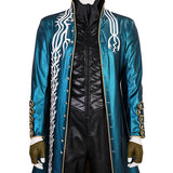Devil May Cry 3: Dante's Awakening Vergil Cosplay Costume Trench Halloween Suit Becostume