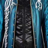Devil May Cry 3: Dante's Awakening Vergil Cosplay Costume Trench Halloween Suit Becostume