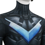 Arkham Knight Nightwing Cosplay Costume Nightwing Halloween Jumpsuit Becostume